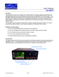 User's Manual Eye-BERT - TelecomTest Solutions