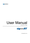 Signos User Manual - AU-EU
