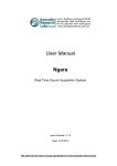 User Manual Ngara - Acoustic Research Labs Pty Ltd
