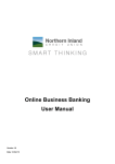 Online Business Banking User Manual