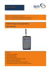 ETM770 Signal Strength Meter User Manual Features: