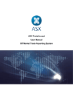 ASX TradeAccept User Manual - Australian Securities Exchange