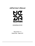 JetPad User's Manual - Mini