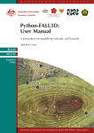 Python-FALL3D: User manual - a procedure for modelling volcanic