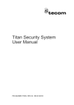 Titan Security System User Manual