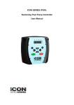 ICON SERIES iPOOL Swimming Pool Pump Controller User Manual