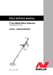 F1A4 Metal Mine Detector FIELD SERVICE MANUAL