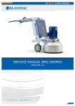 SERVICE MANUAL BMG-580PRO