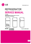 REFRIGERATOR SERVICE MANUAL