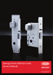 Synergy Series Mortice Locks Service Manual