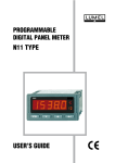 USER'S GUIDE N11 TYPE