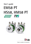 EM58_HS58_HM58 PT Profinet interface User's guide in