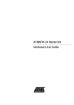 AT89C5131 Starter Kit Hardware User Guide