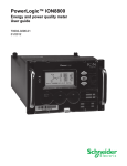 PowerLogic ION8800 User Guide