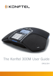 The Konftel 300M User Guide