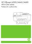 HP Officejet J4500/J4660/J4680 All-in-One series User Guide