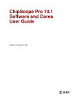 Xilinx UG029 ChipScope Pro 10.1 Software and Cores User Guide