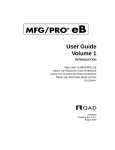 User Guide Volume 1