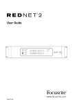 RedNet 2 user guide