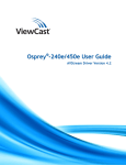 Osprey -240e/450e User Guide