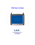 VX8 User's Guide