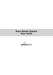Micronet Race Master System User Guide rev02_FCC.qxp