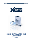 QUICK INSTALLATION AND USER GUIDE