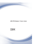 IBM SPSS Modeler 16 User's Guide