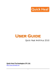 User Guide - Quick Heal