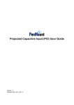 Pro ojecte ed Cap pacitivve Inpput (PCI) User Guide