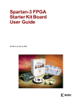 Xilinx UG130 Spartan-3 FPGA Starter Kit Board User Guide