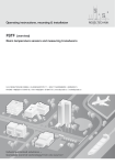 FSTF (overview) Room temperature sensors and measuring