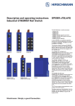 Description and operating instructions Industrial - e