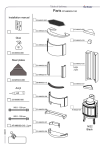 Table of delivery Installation manual Glue NI22 Black Acryl Steel