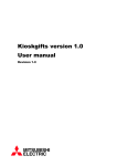 Kioskgifts version 1.0 User manual - Mitsubishi