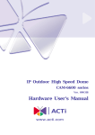 Hardware User's Manual