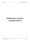 M2500 Engine Controller Installation Manual - abc