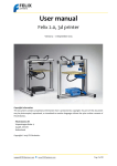 User manual - FELIXprinters