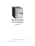 Thermal Printer User's Manual