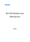BLE SPS Module User Manual V1.1