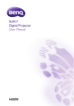 Digital Projector User Manual SU917