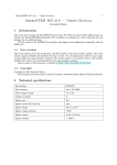 MicroSTER WC-4v5 — User's Manual