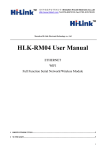 HLK-RM04 user manual