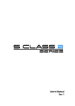 User Manual S Class 2