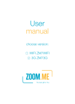 User manual