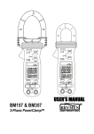 USER'S MANUAL BM157 & BM357