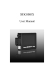 GEKOBOX User Manual