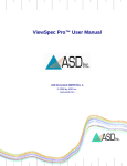 ViewSpec Pro™ User Manual
