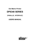 User's Manual DP8340II SERIES [Parallel]