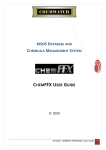 CHEMFFX USER GUIDE